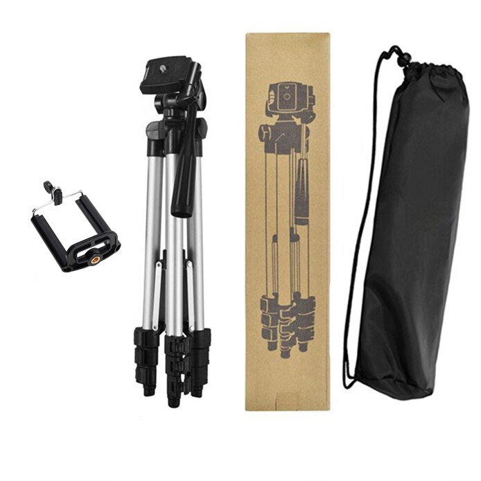26cm anneau lumière Dimmable caméra Photo Studio téléphone vidéo LED beauté maquillage photographie anneau lampe avec trépied support pour téléphone: tripod