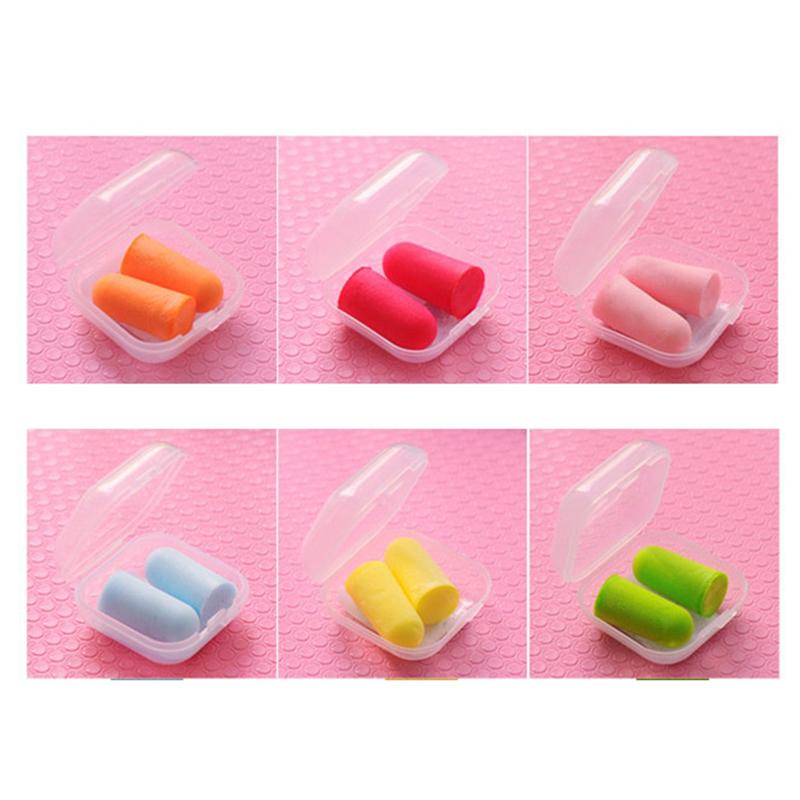 12 Boxes Anti-Noise Earplugs Soft Quiet Sleeping Ear Plugs No Cords Noise Reduction Perfect for Study Sleeping Working Travel Sn