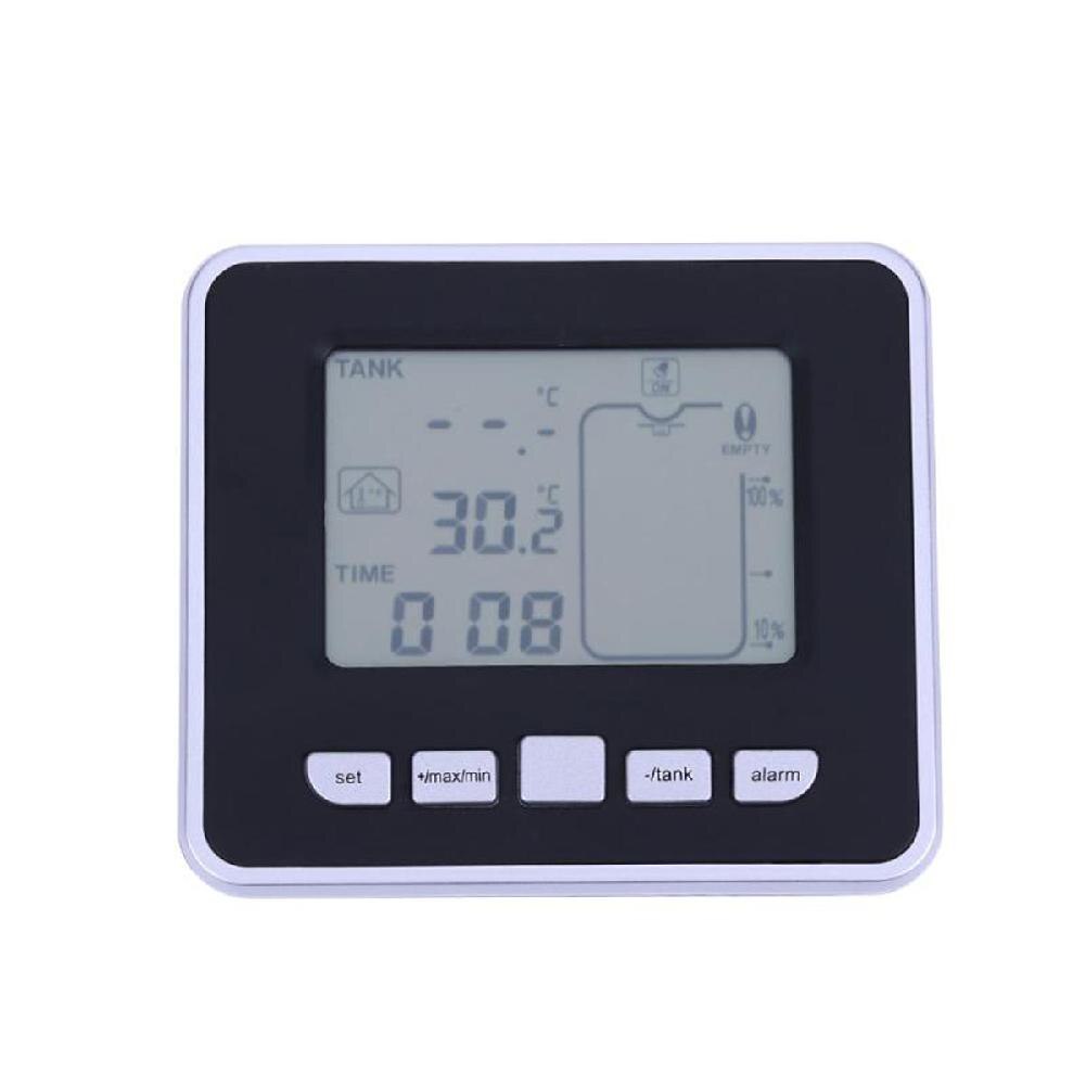 SOLLED Ultrasonic Liquid Level Sensor Water Level Sensor Transmitter Indoor Receiver