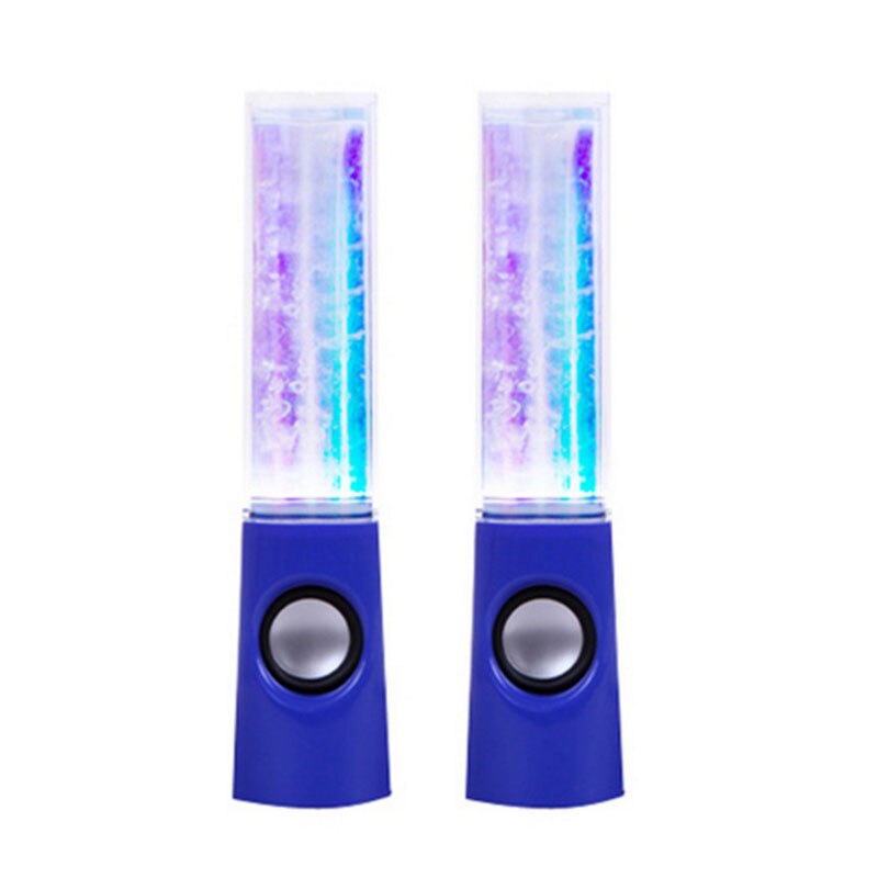 Computer Bluetooth Speakers Creatieve Water Dansen Kleurrijke Led Licht Bluetooth Speakers 3D Geluid Bass Speakers