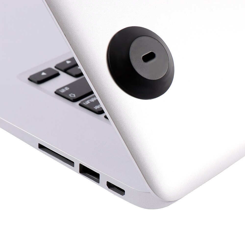 1 PC Notebook Keyhole Lock Hole Compatible Round Tablet And Phone External Laptop IPad Security Anti-theft Tool