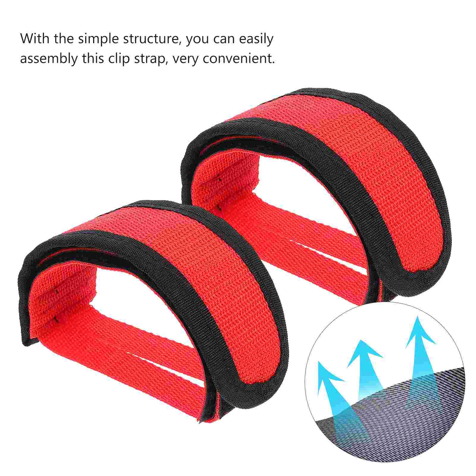 1 paire de sangles réglables pour repose-pieds de vélo, accessoires pour pédales