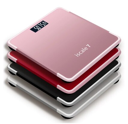 Electronic Weight Scales LED Digital Display Smart Body Fat Scale Floor Body Weighing Balance Household Bathroom Scale 180KG