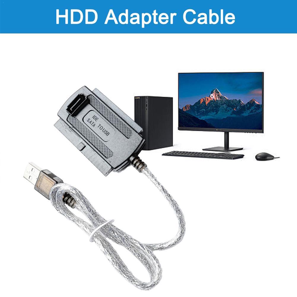 3 in 1 USB 2,0 bis 3.5 "Sata Pata Ide Laufwerk Adapter Konverter 3,5 Zoll Festplatte Festplatte Adapter kabel für PC Laptop Konverter