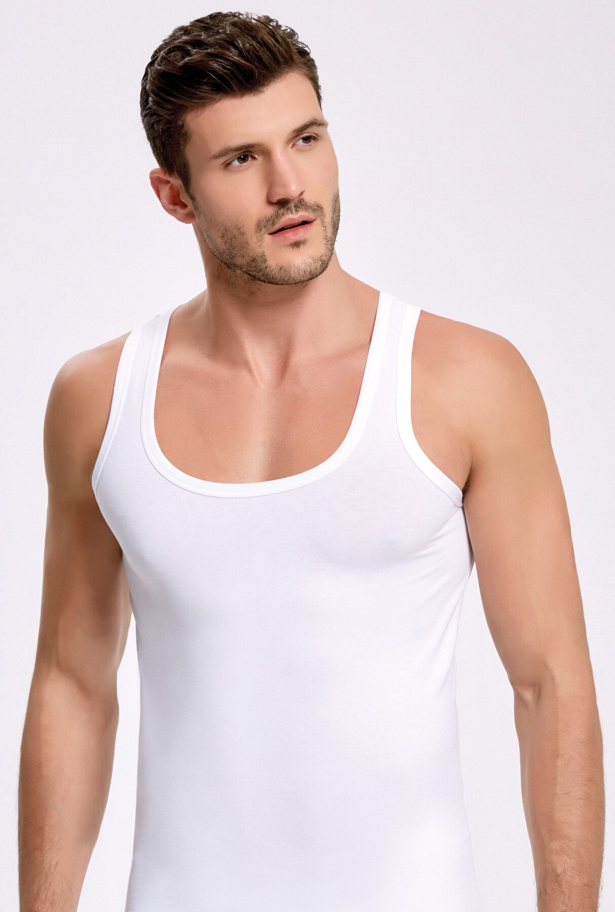 ILKE 1610 LİKRALI UNDERSHIRT 5 PCS