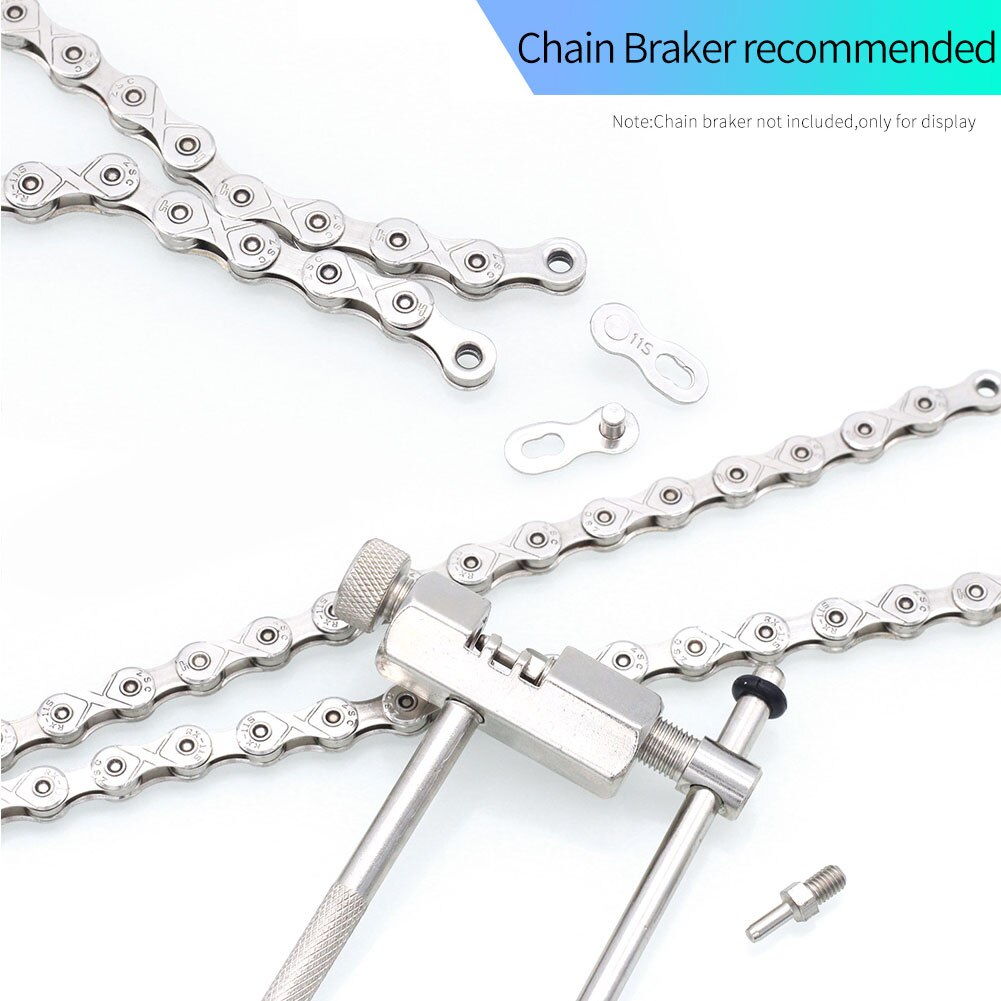 Bicycle Chain 8 9 10 11 Speed Buckle Single Speed MTB Chain Mountain Bike Road Chain Bike Parts eslabon rapido cadena 11v