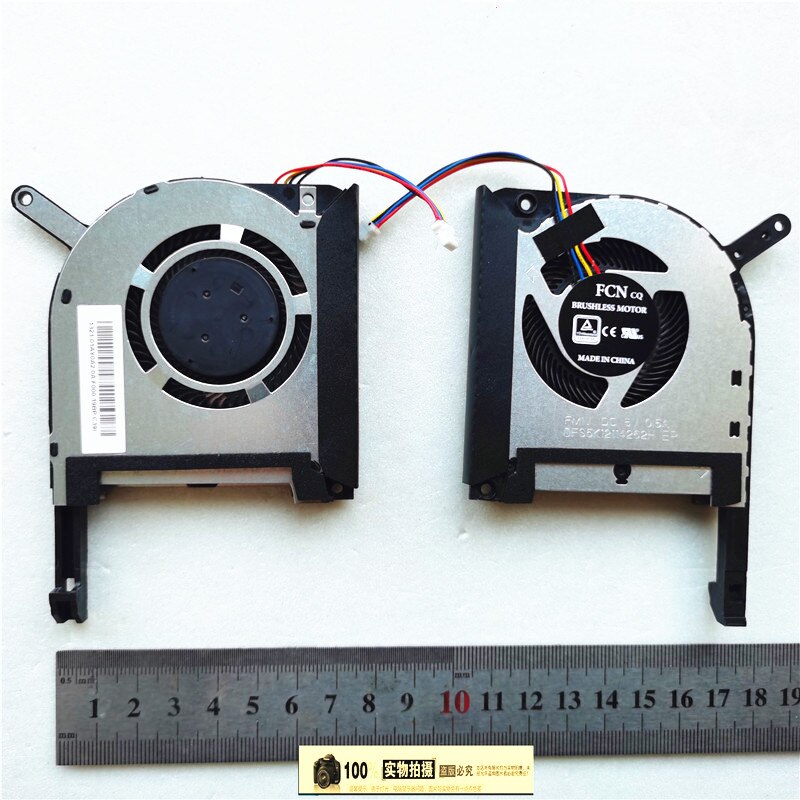 CPU GPU Cooler Fan For ASUS FX705 FX705G FX705GM FX705GE FX95D FX505HD FX505DU FX505GE FX505GM FX86 FX86S FX86FE FX86SM Radiator