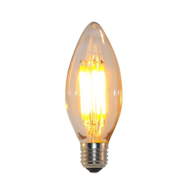 LED Filament Candle Light Bulb E14 220V 2W 4W Edison Bulb Retro Antique Vintage Style Cold White Warm White Lamp