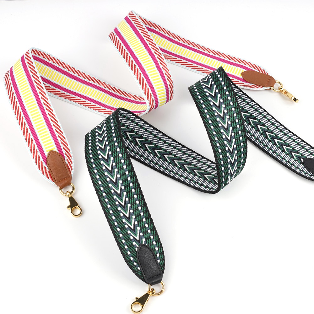 Canvas Brede Schouderbanden Mode Tas Riemen Lady Vervanging Bandjes Verwijderbare Handtas Vrouwen Tas Accessoires