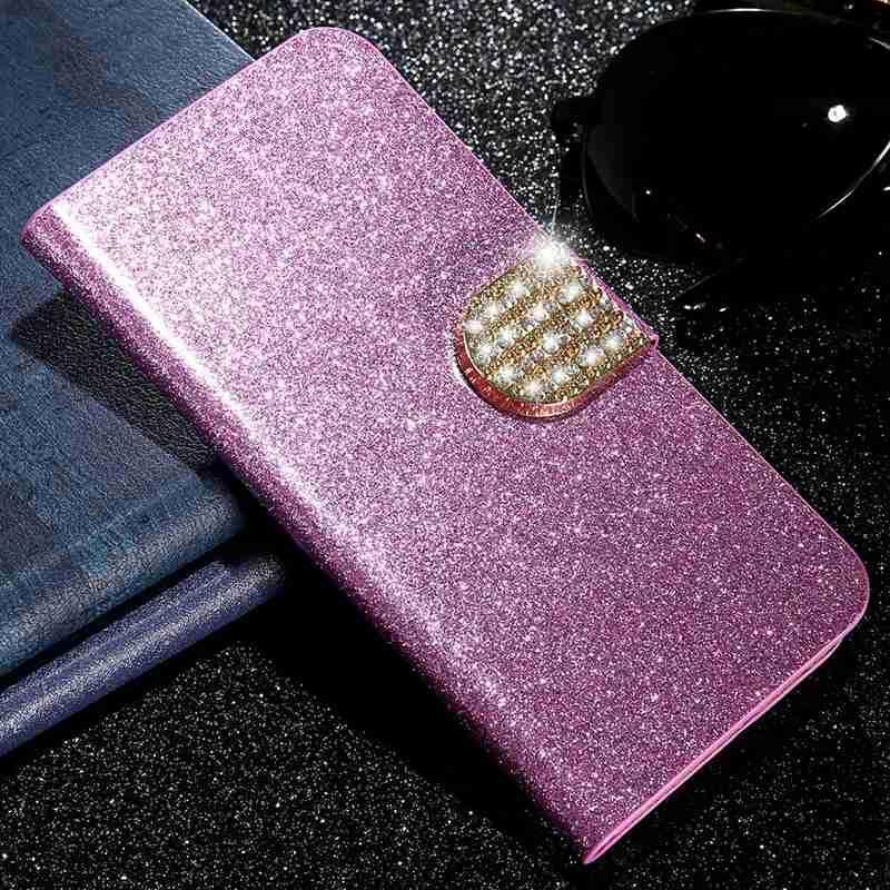 Per Carcasas Samsung Galaxy A51 Mujer Casse Del Telefono Della Copertura di Caso di Scintillio Del Diamante Per Samsung Galaxy A51 A71 UN 51 71 2019 Coque Copertura: For Samsung A51 / Purple with Diamond