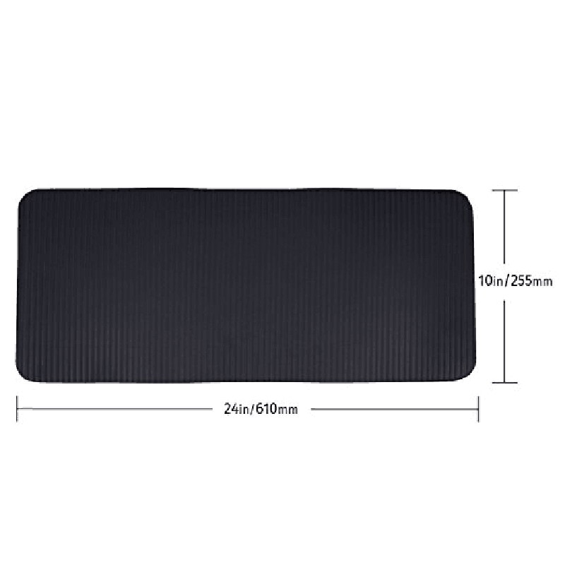 60 x 25 x 1.5cm tjocka halkfria yogamattor sportdyna gym mjuka pilatesmattor hopfällbara dynor för träningsövningar för kroppsbyggande