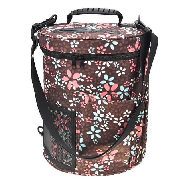 Sac de rangement de 17 Styles | Sac à tricoter, Crochet ménager, Crochet de laine, organisateur de laine de fil, Kit de couture, sac fourre-tout de tricot de fils avec sangle: Style 12