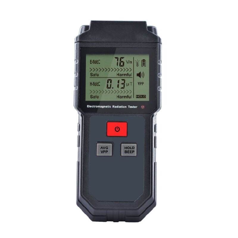 Electromagnetic Radiation Tester Handheld Counter Electronic Field Digital Dosimeter LCD Detector Measurement: Default Title