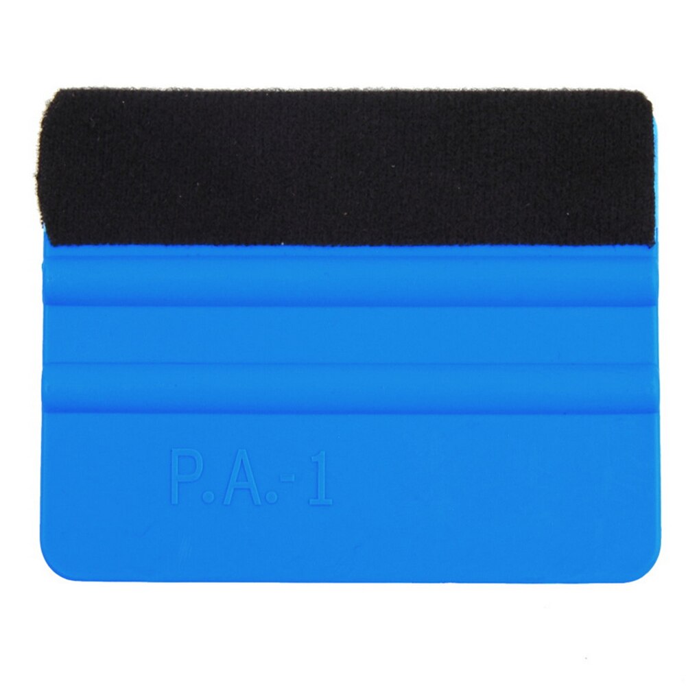 1Pcs Auto Gereedschap Schraper Wrapping Carbon Fiber Vinyl Film Blauw Rubberwisser Voor Auto Styling Auto Stickers Auto Accessoires