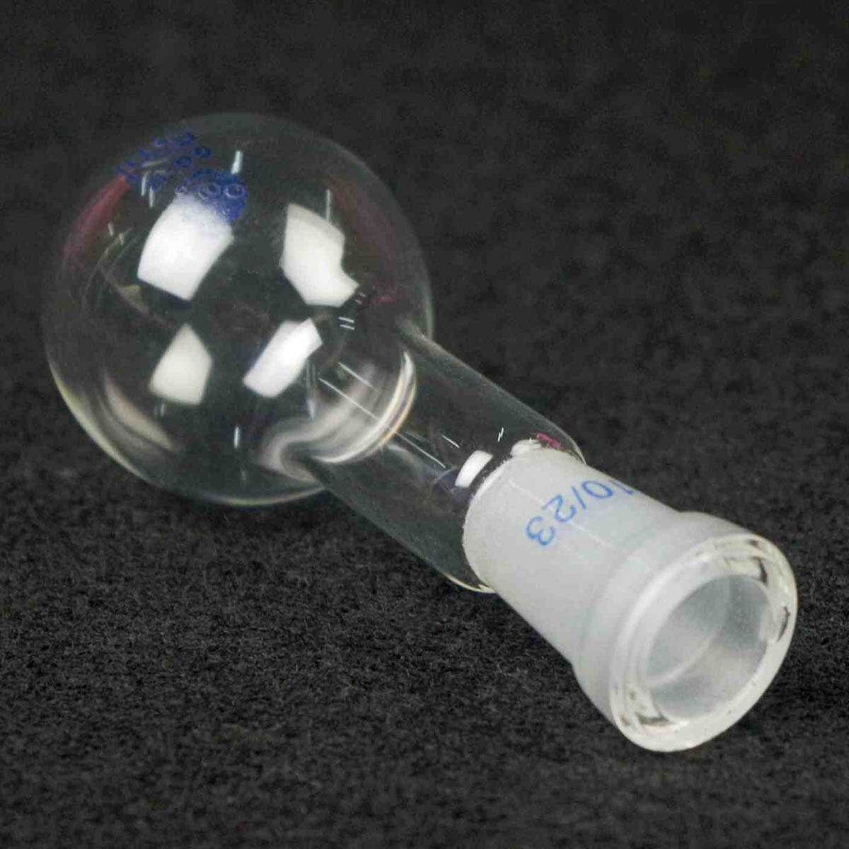 5ml Quickfit 10# Socket Lab Glass Flask Round Bottom Single Short Neck Ware