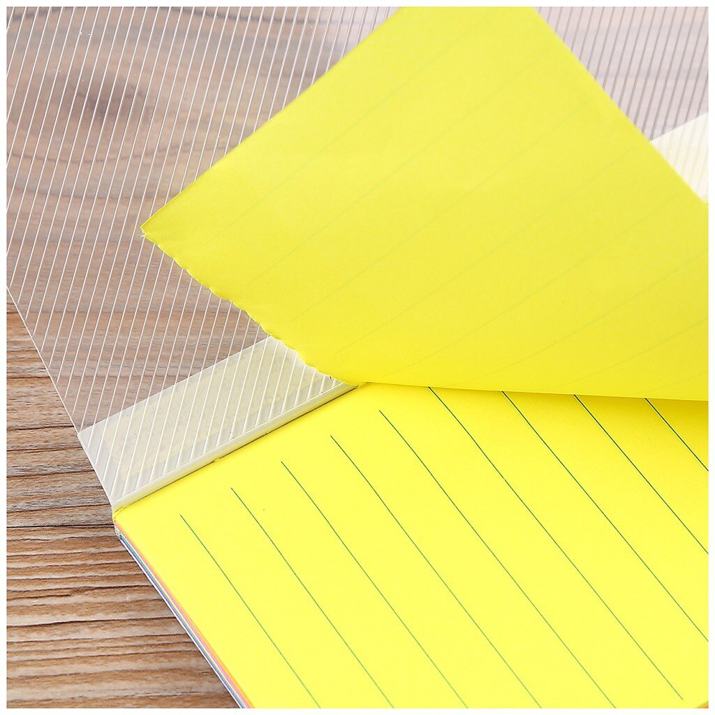 Kleurrijke Notities Diverse Neon Kleuren Sticky Notes Met 60 Regeerde Notes Kantoor Post-Het Kantoor Desktop Levert # P30