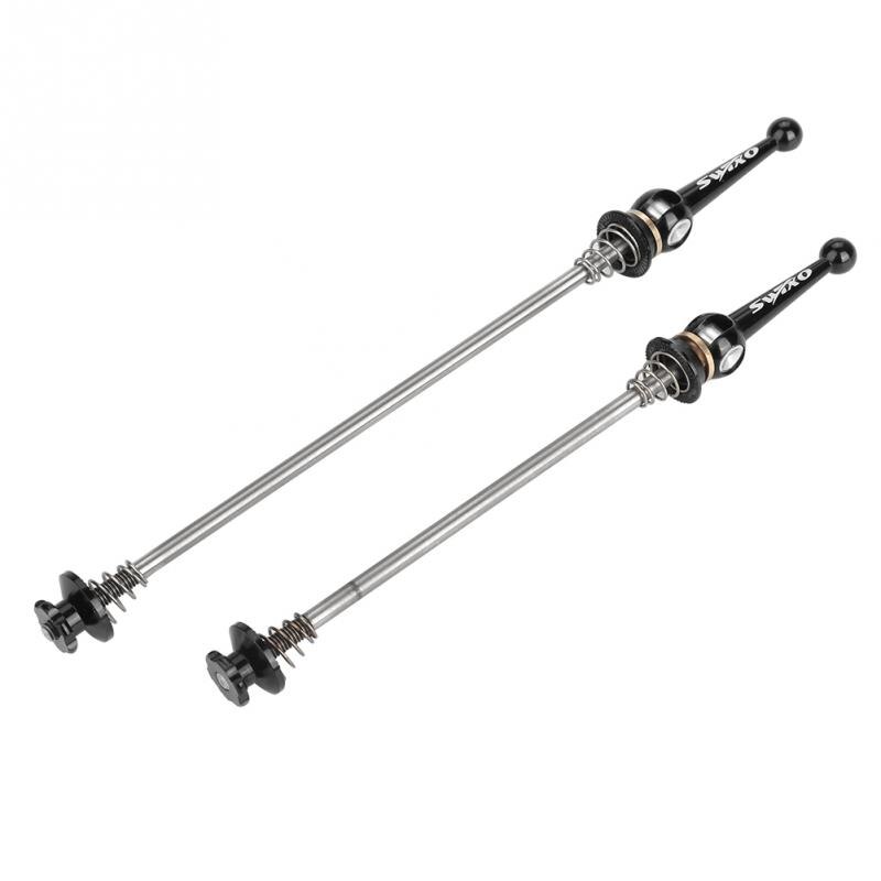 Super Light 1 Pair Titanium Alloy Bicycle Bike Wheel Hub Quick Release QR Front Rear Axle Skewer Blue Black Gold Bicycle Skewer