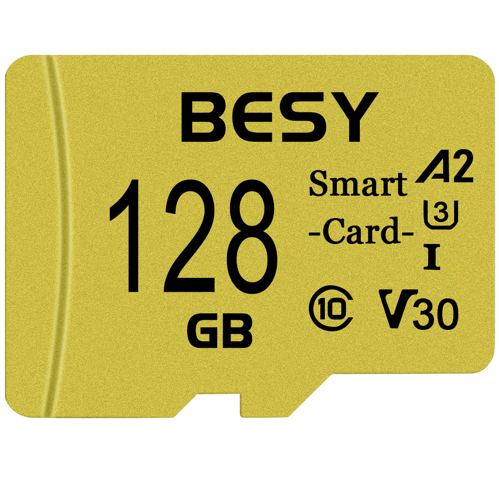 BESY Klasse 10, Mini-SD-Karte, 128 GB, 64 GB Flash-Speicherkarte, 32 GB Micro-TF-Karte, Cartão de Memos7, Fahren-Recorder-Kamera: 128 GB