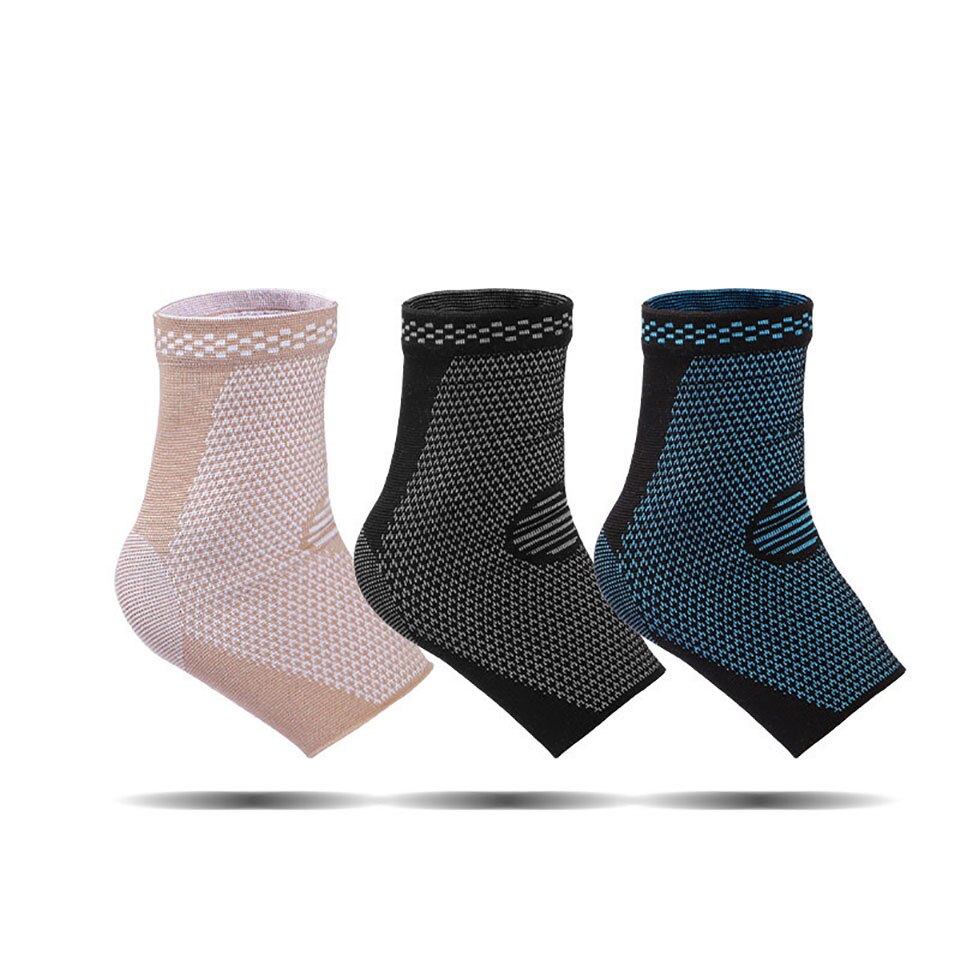 Protecteur de cheville , 1 pièce, Compression tricotée, Support serré pour le sport, le basket-ball, le Football