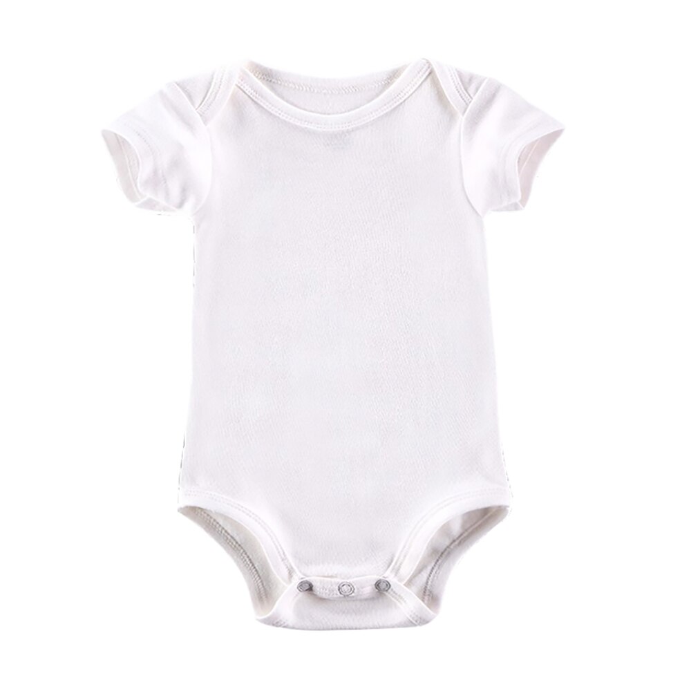 5 stuks/partij baby bodysuits newborn kleding body bebe korte mouw wit zomer merk baby jumpsuit baby meisjes jongens kleding