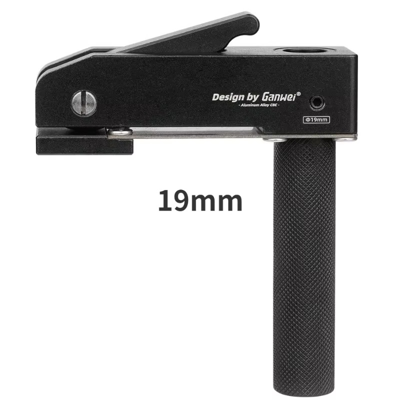 19MM/20MM Adjustable Desktop Clip Fast Fixed Clip with Desktop Tenon Woodworking Workbench Fast Hold Down Bench Dog Hole Clamp: GRAY / 19pcs