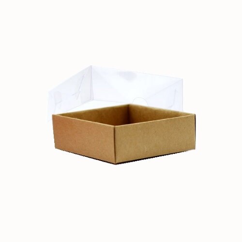 Kraft Farbe Acetat Kasten 10 Stck 8x8x3 cm