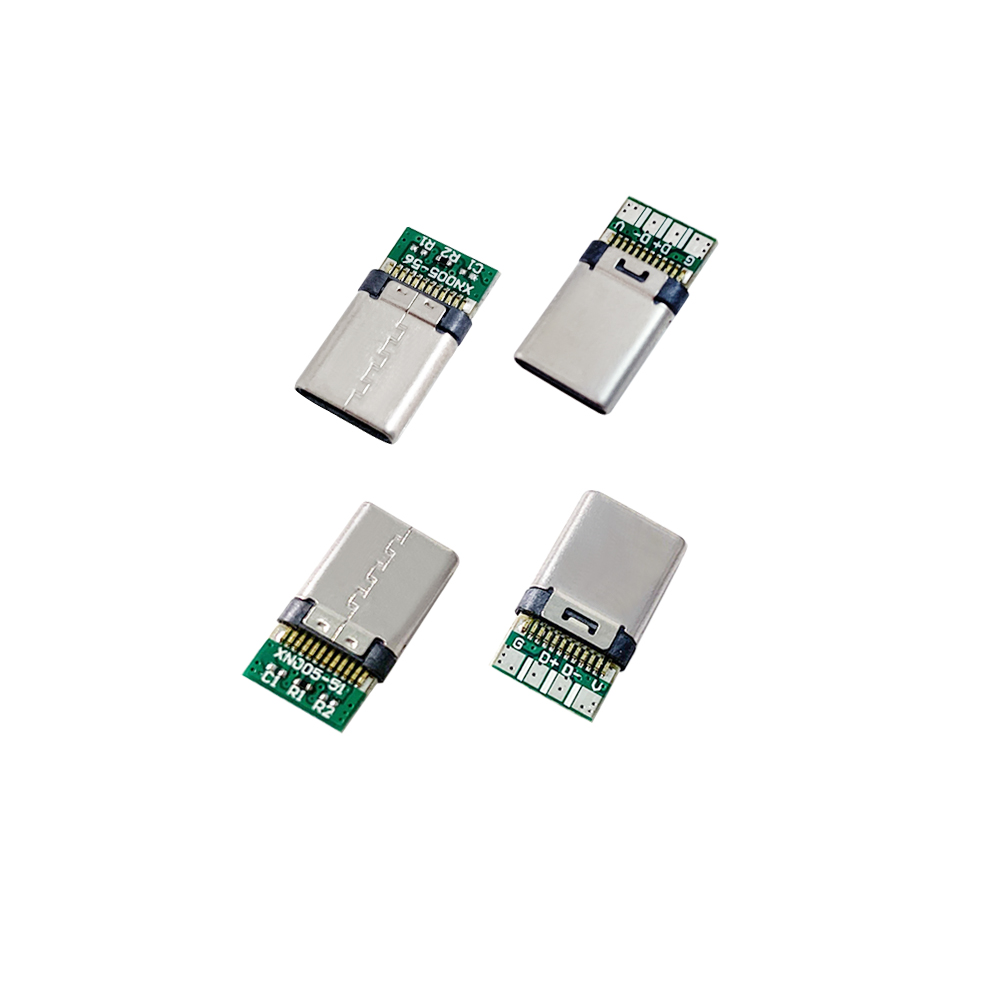10 stks Type C usb3.1 3A snel opladen USB Connectors Mannelijke Jack Staart Plug Elektrische Terminals lassen DIY datakabel accessoires