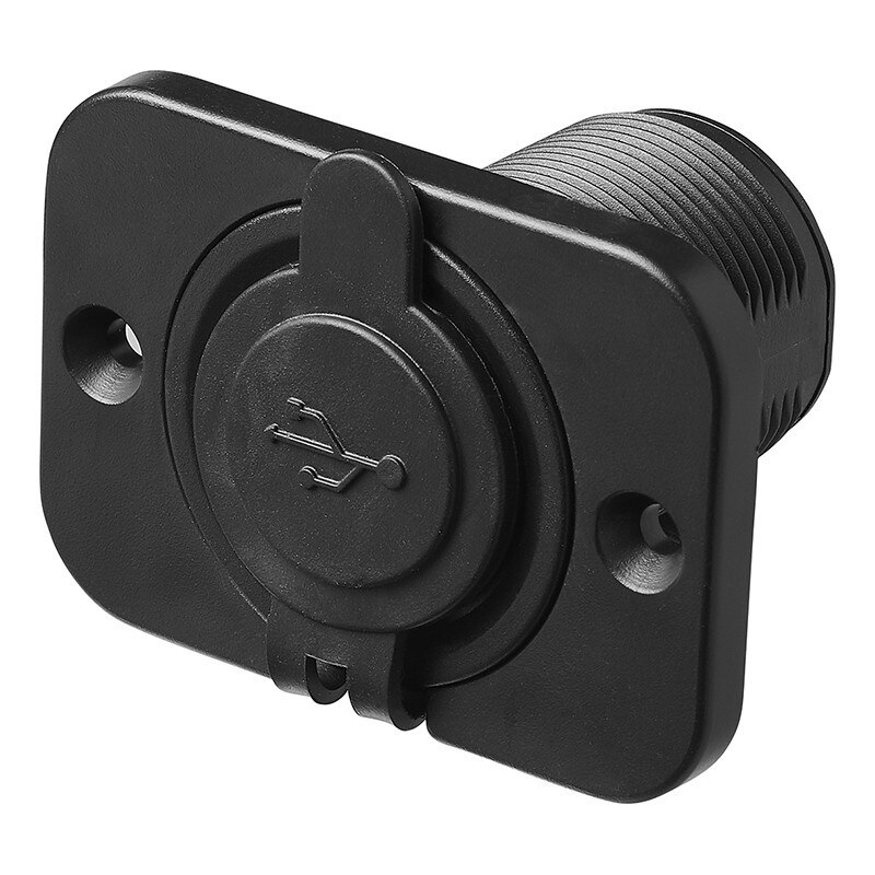 Plug Usb Dubbele Verborgen 2100mA 12V/24V