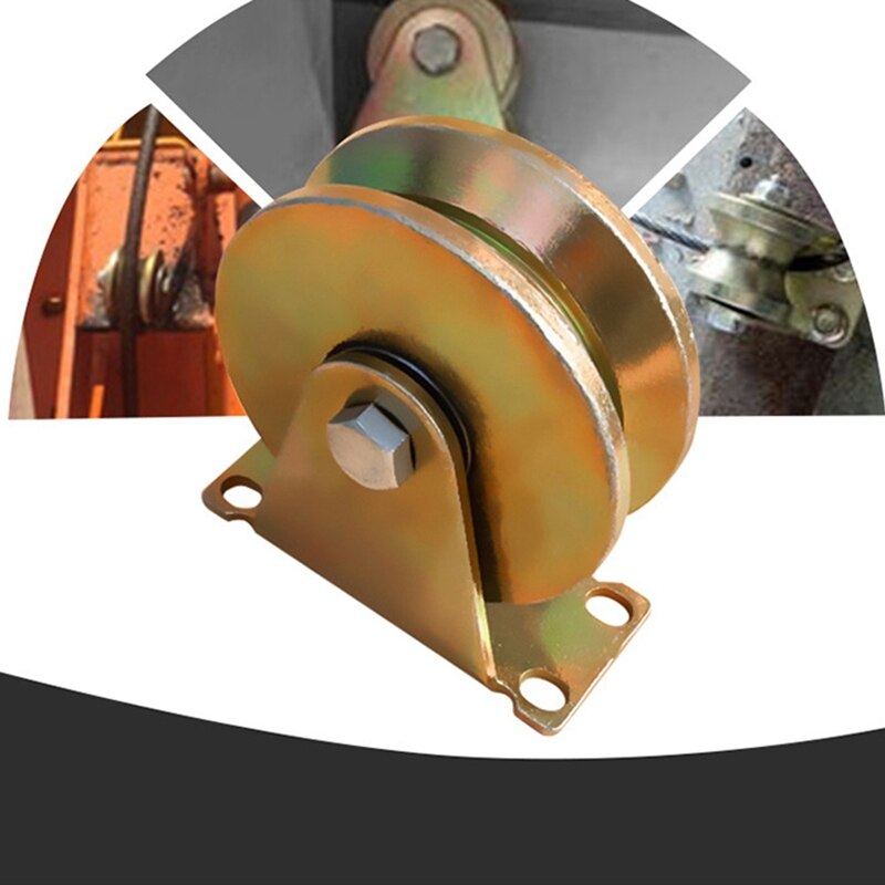 U-Shaped Track Wheels Heavy Rigid Pulleys Sliding Door Casters Directional Wheels