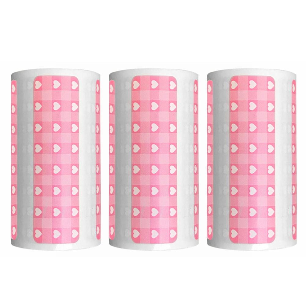 3 rollen cartoon direct thermische etiketten 50 x 15mm etiketformaat sterke kleefsticker voor peripage  a6 a6s a8 pocket thermische printer: Default Title