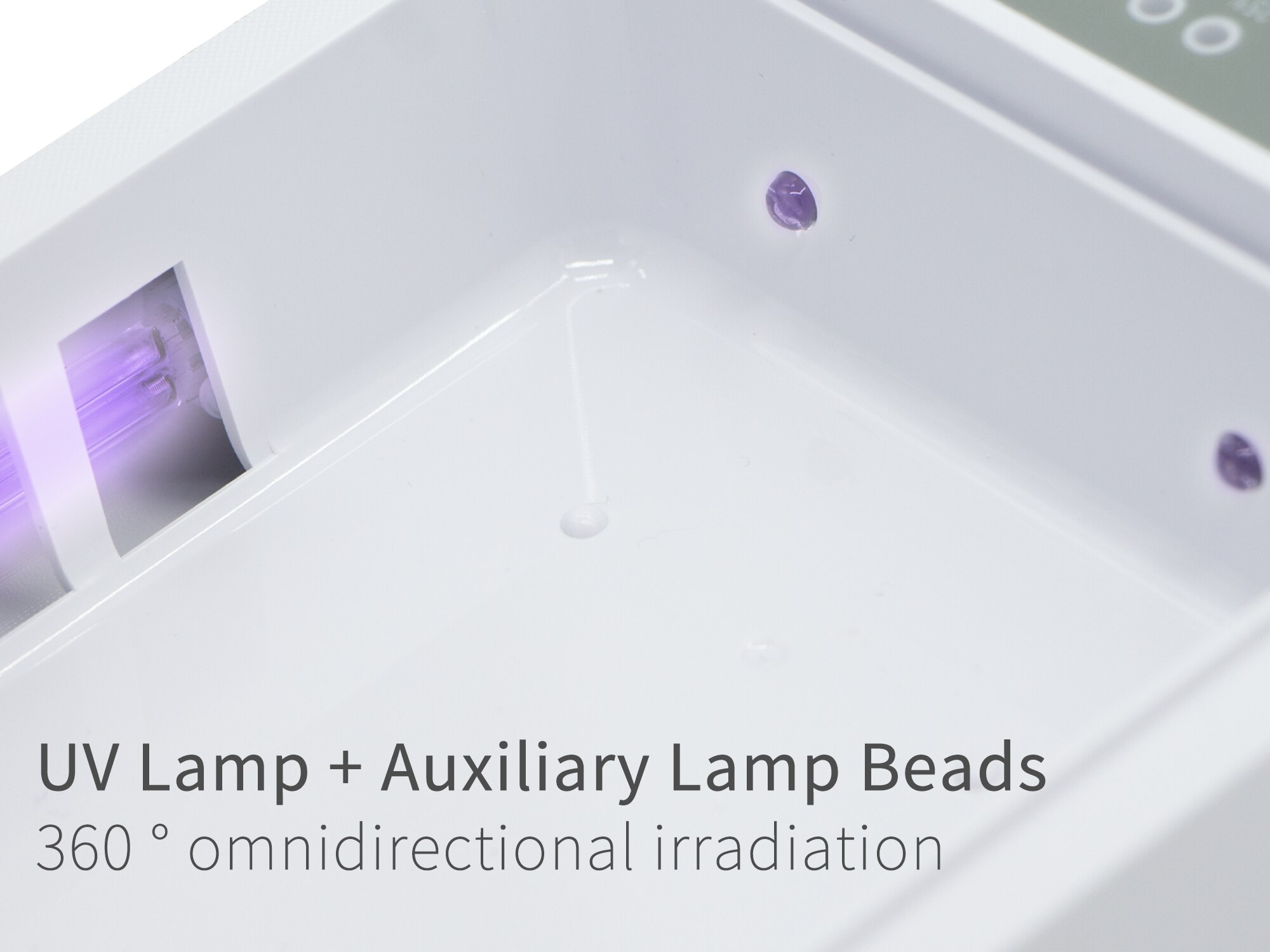 Esterilización de carga inalámbrica multifuncional caja de esterilización de desinfección de rayos ultravioleta caja de esterilización de uñas en vivo caja grande