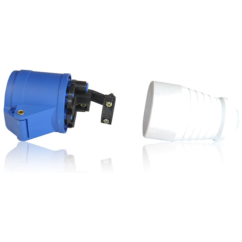 Universal Car Connection Plug Adapter Main Plug Hook Up Site Adapter 240V 16A For Caravan Motorhome Camper Van Car Accessories