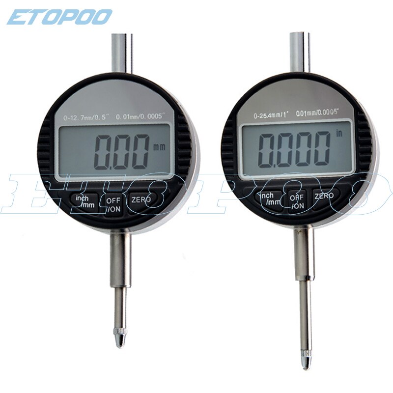 0-12.7mm/0.5" x0.01mm digital indicator digital dial indicator electronic dial indicator indicator dial digital dial gauge