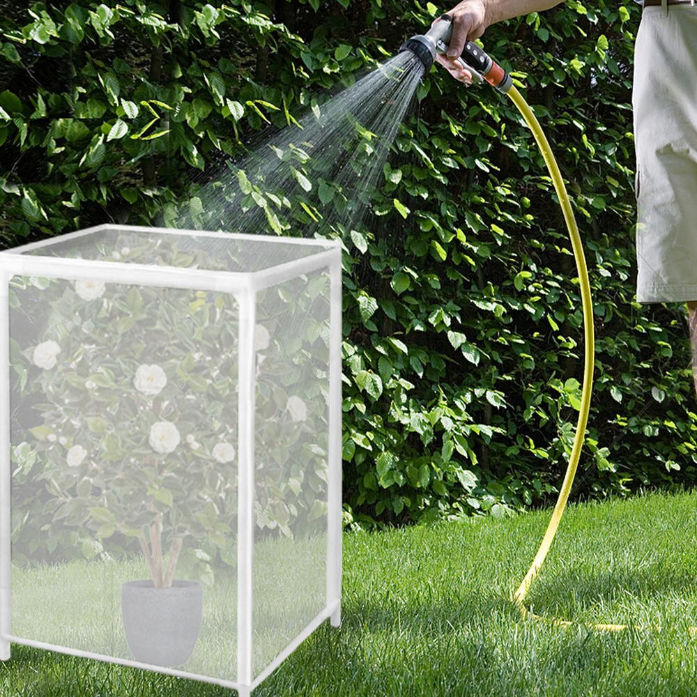 Garden Insect Protection Net Bug Insect Bird Net with Stand Barrier Vegetables Fruits Flowers Plant Protection Greenhouse