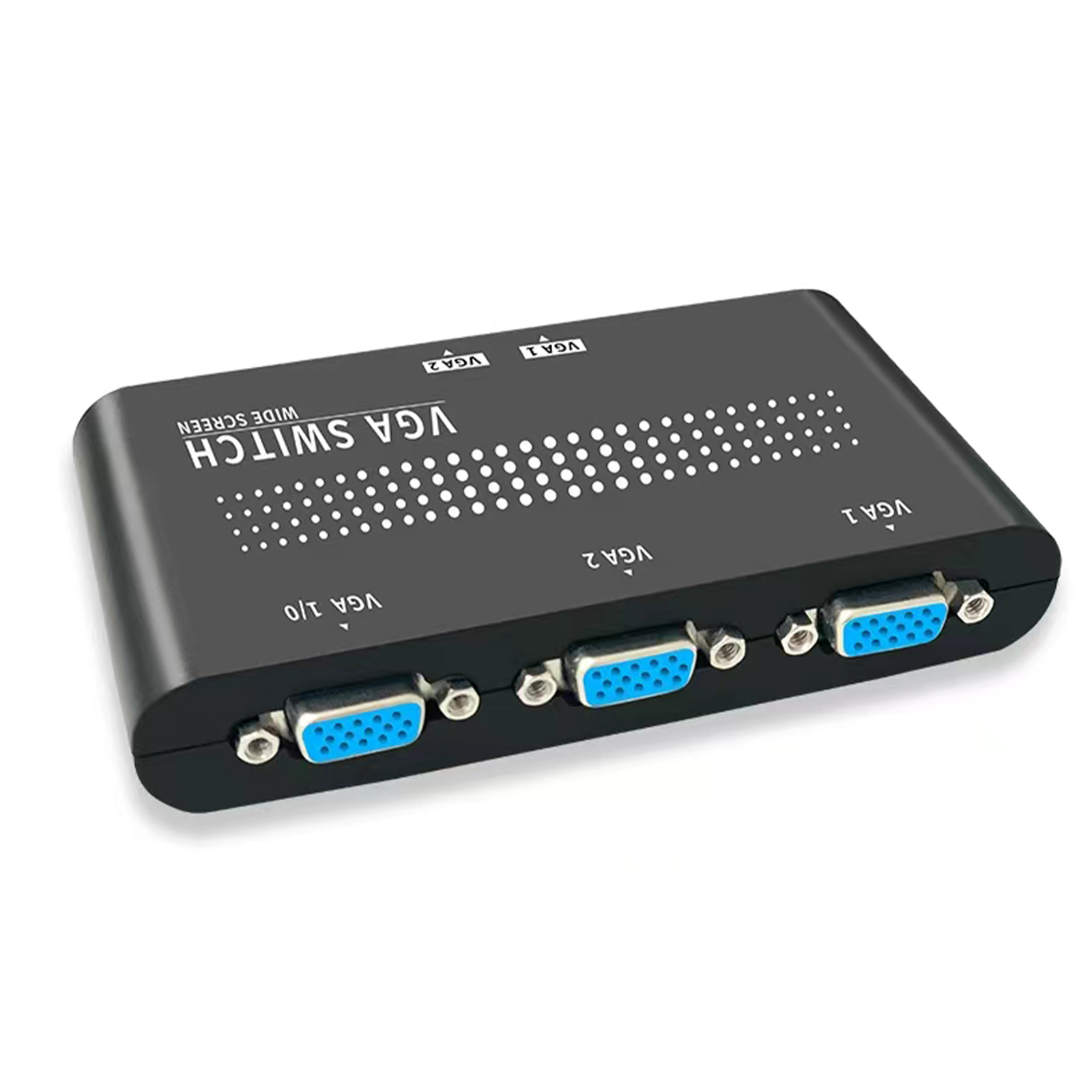 2 Ports VGA Switcher Splitter 2 Wege VGA Video Switch Adapter Konverter Box für PC Monitor Zubehör