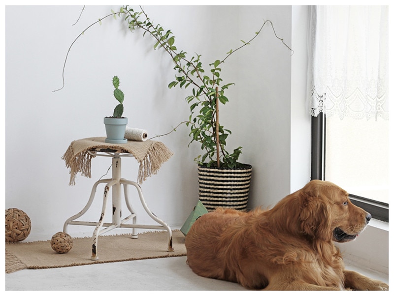 Jute matta område mattor macrame bord löpare bord tyg dekoration matta med tofsar badroom golvmattor nordisk chic rumsinredning