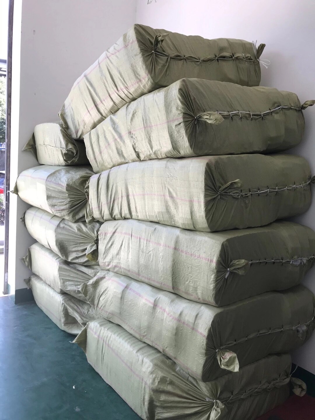 Rubber foam use on baby carriages and infanettes
