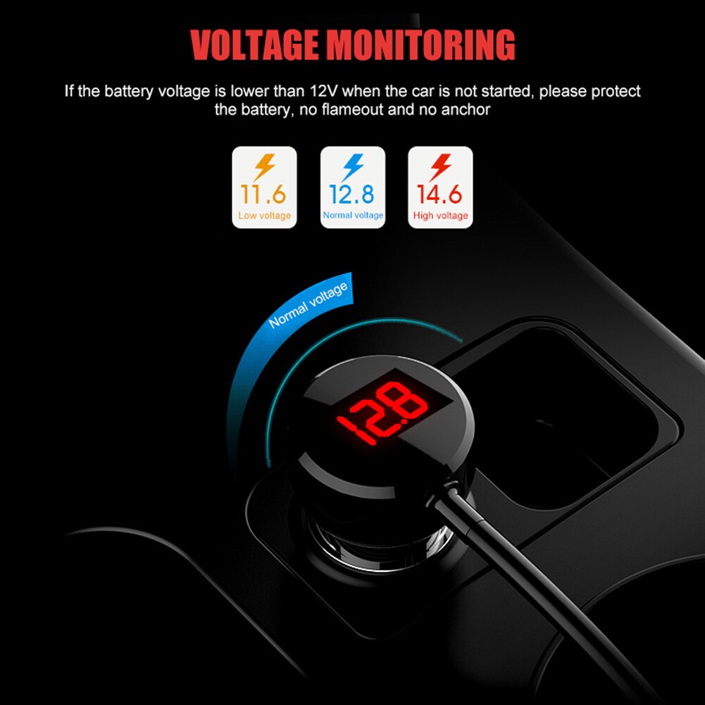 12v-24v universele auto sigarettenaansteker aansluitingen dubbele usb telefoon oplader adapter detectie auto elektronica accessoires
