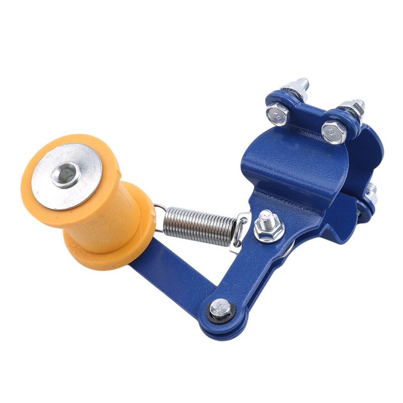 Ajustador de tensor de cadena de motocicleta, herramientas de rodillo de aluminio Universal, accesorios modificados para Dirt Pit Bike ATV Motocross