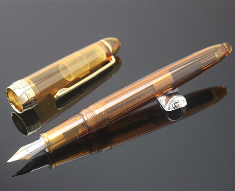 12 Colors Fountain Pen Jinhao 992 Series Medium 0.5 mm Nib pen replace ink student Calligraphy Business: Q