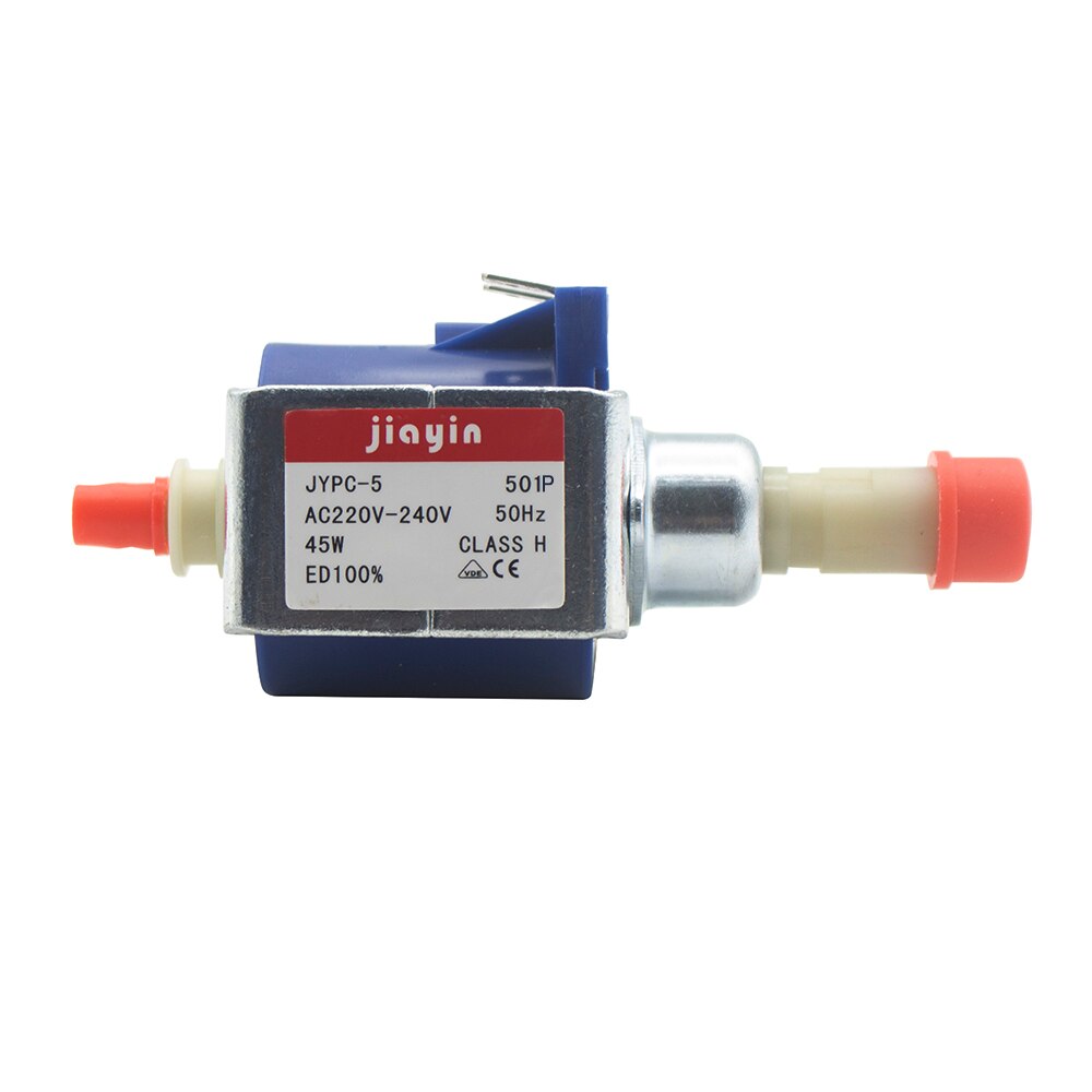 Pompe électromagnétique de solénoïde de l'eau de Jiayin JYPC-5 AC 230V 45W pour la machine à café, vadrouille à vapeur, vapeur de vêtement, aspirateur
