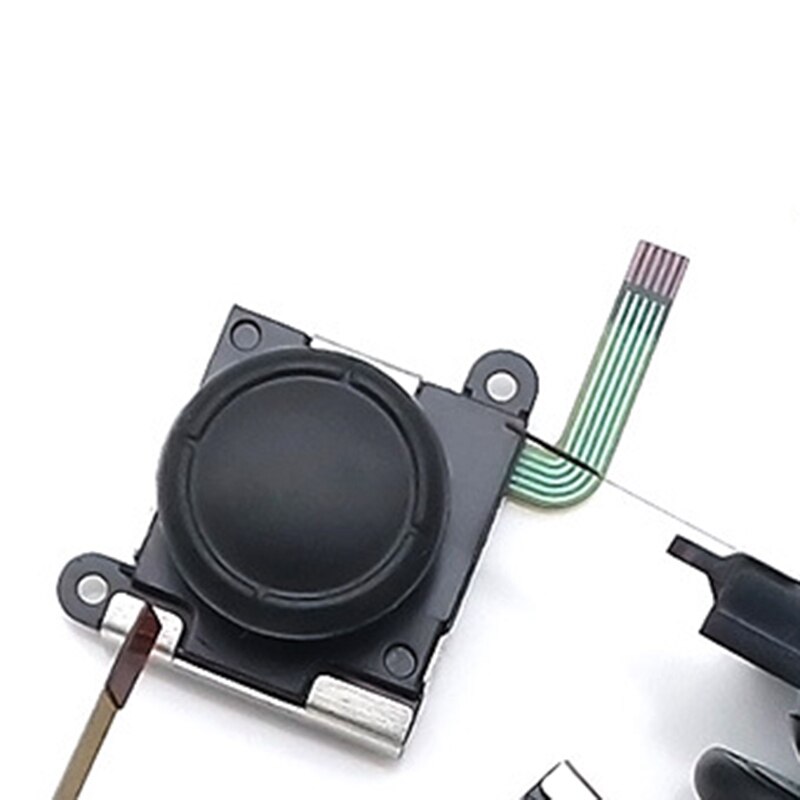 6 stk udskiftning 3d analog rocker joystick til nintendo switch controller ns gamepad joycon game pad