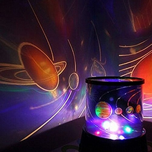 Led Nachtlampje Projector Sterrenhemel Ster Maan Master Kinderen Kids Baby Slaap Romantische Kleurrijke Led Projectielamp Speelgoed