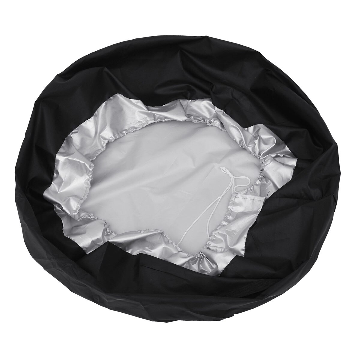 4 Uds. Universal 13-19 pulgadas coche SUV cubierta del neumático caso de la rueda de repuesto del neumático bolsa de almacenamiento de repuesto bolsa de poliéster Oxford Cloth