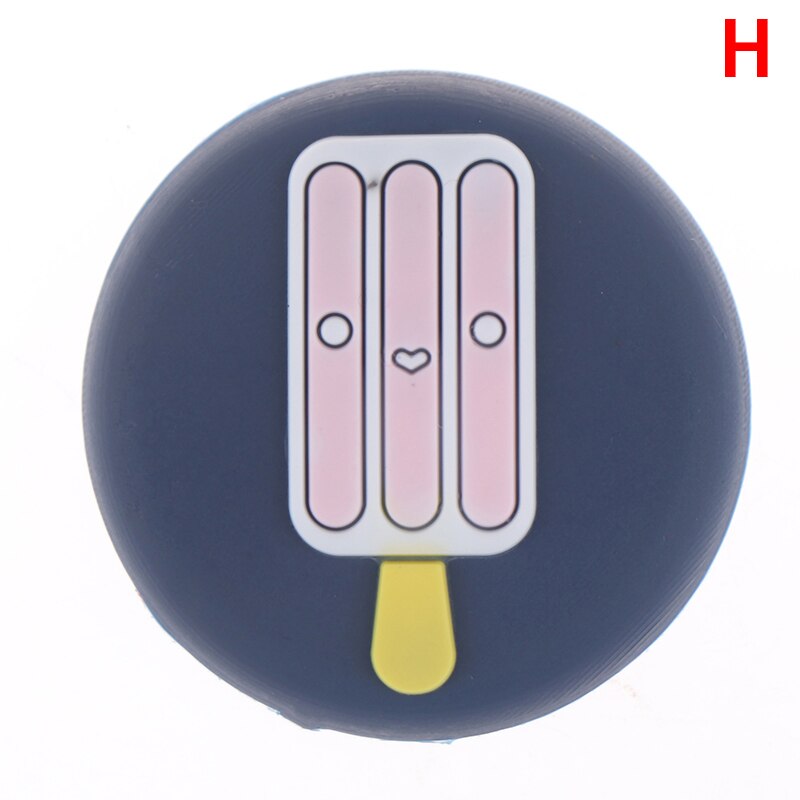 Cartoon Rubber Fender Handle Door Lock Protective Pad Protection Stickers Wall Thickening Mute Door Stopper Door Crash Pad: H