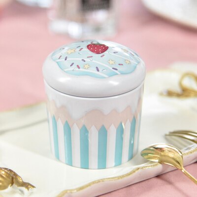 Caja de lata de almacenamiento en forma de pastel, de boda para dulces, decoración de de cumpleaños, pasteles de caramelo, 1 ud.: 05