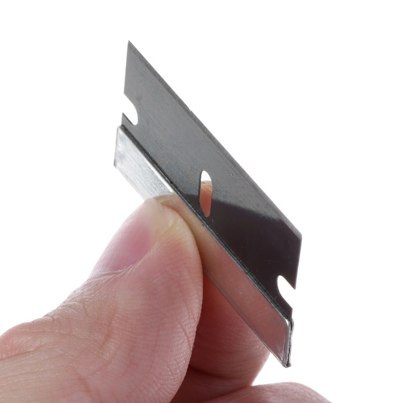 Thick Sharp Razorblade 10pcs 0.25mm Thick Blades Ultra Sharp Snap Off Rep... – Grandado