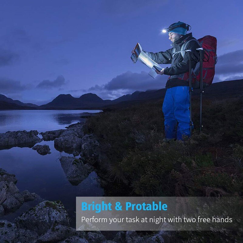 LED Scheinwerfer Motion Sensor Scheinwerfer USB Aufladbare Wasserdichte Scheinwerfer Scheinwerfer Camping Kopf Vorder Licht mit Batterie