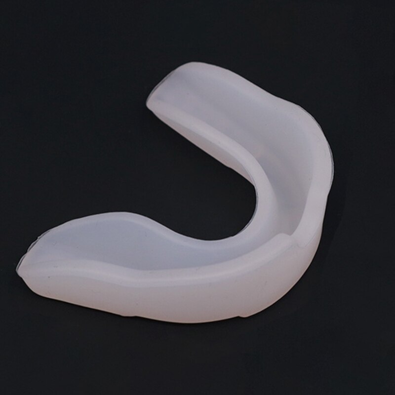 Protège-bouche de Sport, Protection Anti-molaire, pour boxe, Sanda, karaté, Taekwondo, combat, basket-ball, Football: Milky white no Box