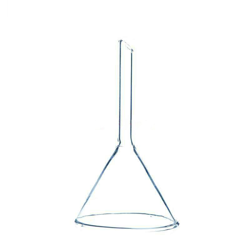 30mm/40mm/50mm/60mm/75mm/90mm Miniatur Labor Glas trichter Borosilikatglas Dreieck Trichter Labor Liefert Werkzeuge